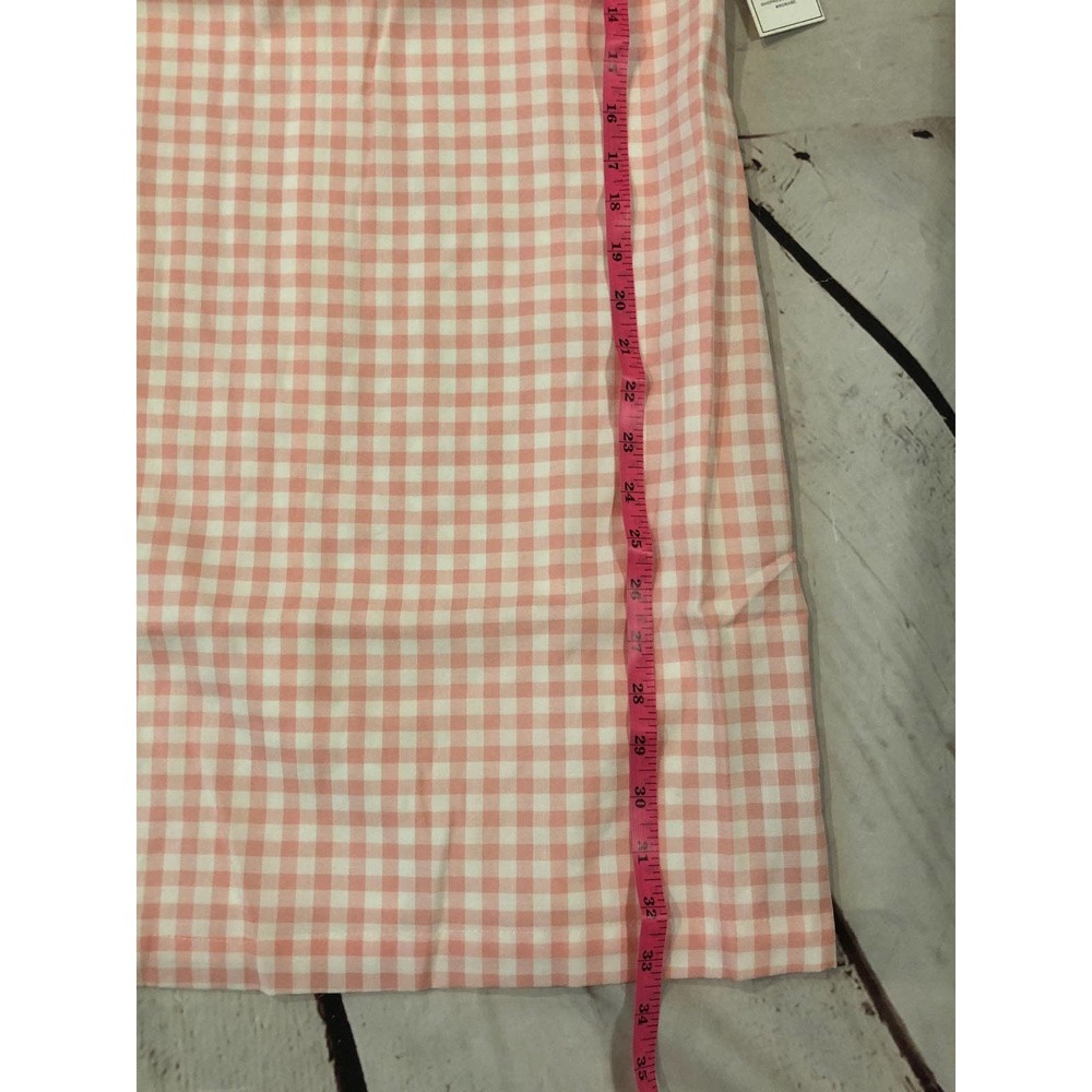 Pink Gingham Lace Girly Feminine Cottagecore Preppy Dress - Picture 9 of 10